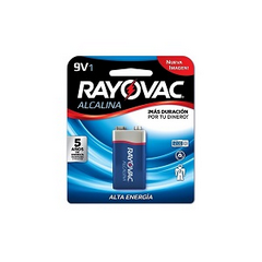 RAYOVAC BATERIA 9V X1