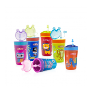 VASO NUBY C/PORTA CEREALE