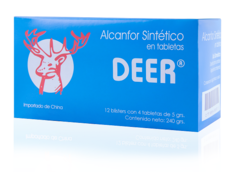ALCANFOR CAJA 12 BLIS X4T