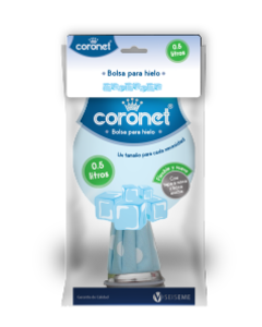 BOLSA HIELO CORONET 0,5L