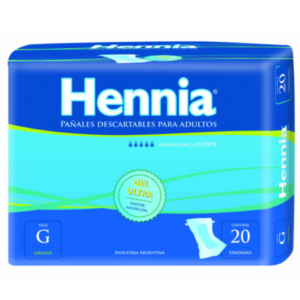 HENNIA PANAL RECTO G X 20