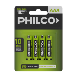 PILA PHILCO AAA BLI X 4 U