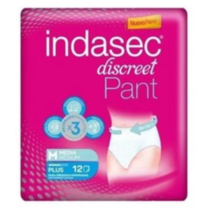 INDASEC PANT PLUS MED X12
