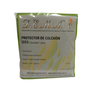 CUBRE COLCH DEMA PVC 1P