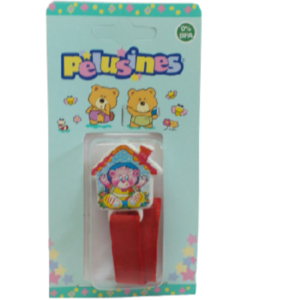 CINTA C/PRENDE PELU ROJA