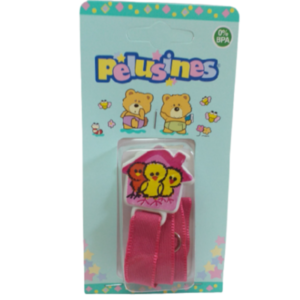 CINTA C/PRENDE PELU ROSA