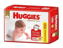 HUGGIES PAN S/CARE G X 60