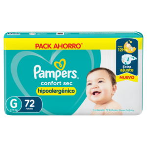 PAMPERS PAN CONFORT G 72