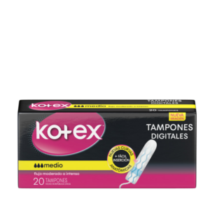 KOTEX TAMPON MEDIO X 20
