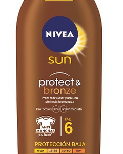 NIVEA SUN F 6 BRON LOC200