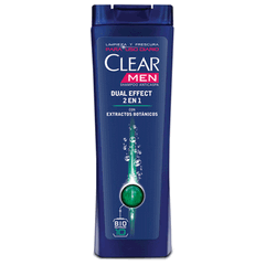 CLEAR SH MEN 2EN1 X 200