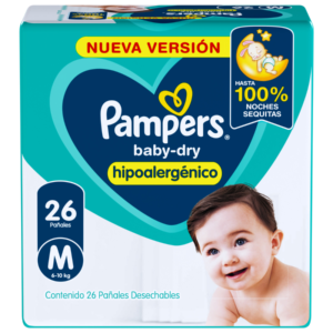 PAMPERS PAN BABYDRY M X26