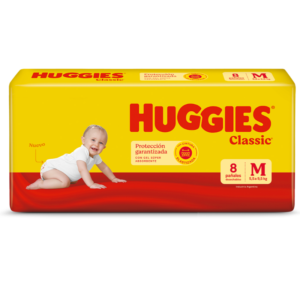 HUGGIES PAN CLASSIC M X 8