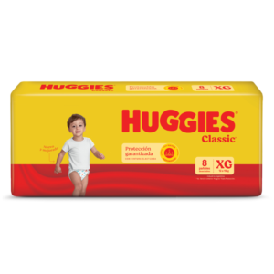HUGGIES PAN CLASSIC XG 8