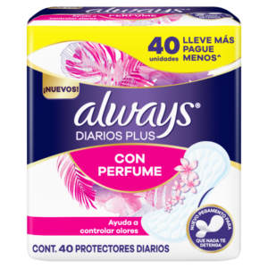 ALWAYS PROT DIA C/PER X40