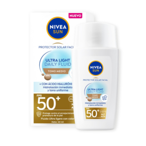 NIVEA SUN F50+ U/LIGH MED