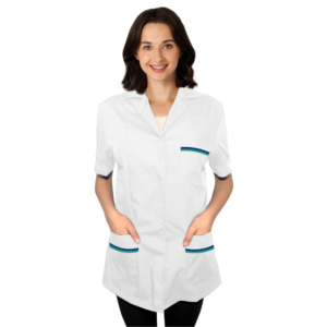 CHAQUETA MUJ M/C BLAN 3XL