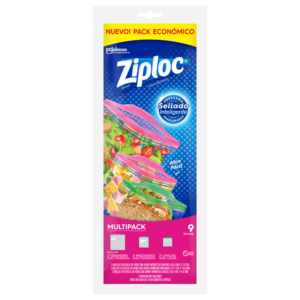 ZIPLOC BOLSA MULTIPACK X9