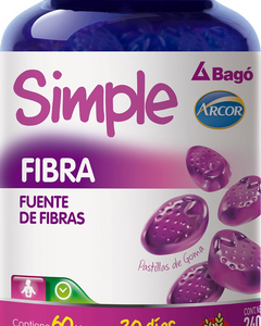 SIMPLE FIBRA X 60 PASTILL