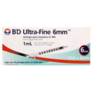 JERI BD U/F 1CC 31GX6 100